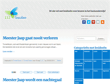 Tablet Screenshot of 112lesidee.nl